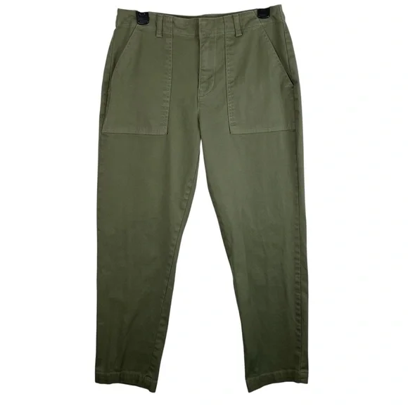 Outerknown | Green Westbound Utility Ankle Pants - Picture 1 of 8